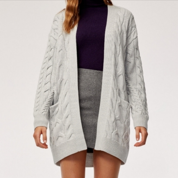 Aritiza Sweaters - WILFRED Aritiza Charlisa Cardigan | Heather Birch